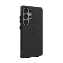 Заредете изображение във визуализатора на галерията – UAG Urban Armor Gear case CIVILIAN PRO with built-in magnet for SAMSUNG S25 Ultra 5G black
