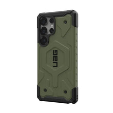 Заредете изображение във визуализатора на галерията – UAG Urban Armor Gear case PATHFINDER MAGNET with built-in magnet for SAMSUNG S25 Ultra 5G olive
