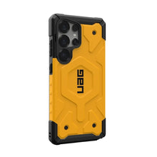 Заредете изображение във визуализатора на галерията – UAG Urban Armor Gear case PATHFINDER MAGNET with built-in magnet for SAMSUNG S25 Ultra 5G heritage yellow

