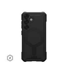 Заредете изображение във визуализатора на галерията – UAG Urban Armor Gear case ESSENTIAL ARMOR MAGNET with built-in magnet for SAMSUNG S25 5G black
