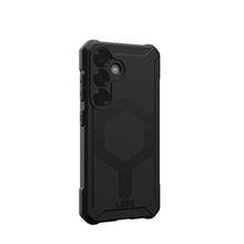 Заредете изображение във визуализатора на галерията – UAG Urban Armor Gear case ESSENTIAL ARMOR MAGNET with built-in magnet for SAMSUNG S25 5G black

