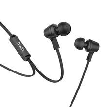 Заредете изображение във визуализатора на галерията – HOCO wire earphones Type C with microphone M86 black
