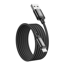 Заредете изображение във визуализатора на галерията – HOCO cable USB A to Micro USB 2,4A X89 2 m black
