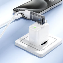 Заредете изображение във визуализатора на галерията – HOCO adapter OTG 2in1 Lightning (male) / Type C (male) to USB A (female) UA36E black
