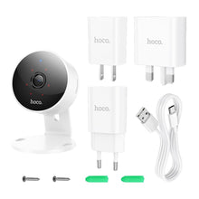Заредете изображение във визуализатора на галерията – HOCO indoor camera Full HD D7 white
