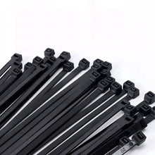 Заредете изображение във визуализатора на галерията – Cable ties 4,8 x 200 mm 100 pieces RC-K-1296 black
