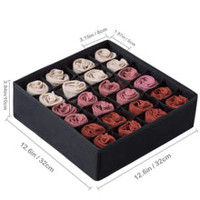 Заредете изображение във визуализатора на галерията – Underwear socks drawer organizer 24 compartments RC-K-1087 black
