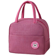 Заредете изображение във визуализатора на галерията – Lunch box thermal insulating bag RC-K-1079 pink

