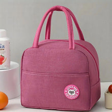 Заредете изображение във визуализатора на галерията – Lunch box thermal insulating bag RC-K-1079 pink
