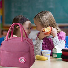 Заредете изображение във визуализатора на галерията – Lunch box thermal insulating bag RC-K-1079 pink
