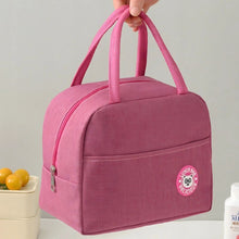 Заредете изображение във визуализатора на галерията – Lunch box thermal insulating bag RC-K-1079 pink
