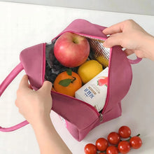 Заредете изображение във визуализатора на галерията – Lunch box thermal insulating bag RC-K-1079 pink
