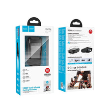 Заредете изображение във визуализатора на галерията – HOCO riding recorder with screen 2&quot; 4K DV104 black
