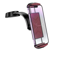 Заредете изображение във визуализатора на галерията – HOCO car holder for center console (4,5" - 13") H68 black and red
