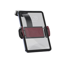 Заредете изображение във визуализатора на галерията – HOCO car holder for center console (4,5" - 13") H68 black and red

