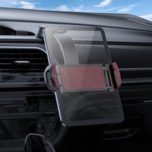 Заредете изображение във визуализатора на галерията – HOCO car holder for center console (4,5" - 13") H68 black and red

