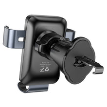 Заредете изображение във визуализатора на галерията – HOCO gravity car holder for air vent H70 black
