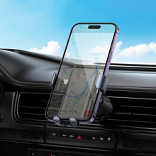 Заредете изображение във визуализатора на галерията – HOCO gravity car holder for air vent H70 black
