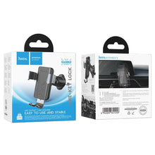 Заредете изображение във визуализатора на галерията – HOCO gravity car holder for air vent H70 black
