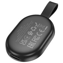 Заредете изображение във визуализатора на галерията – HOCO wireless watch charger compatible with APPLE Watch and SAMSUNG Watch 2,5W CW60 black
