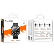 Заредете изображение във визуализатора на галерията – HOCO smartwatch with call function Y29 black

