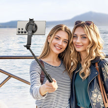 Заредете изображение във визуализатора на галерията – HOCO magnetic selfie stick with wireless remote control tripod K25 black
