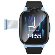 Заредете изображение във визуализатора на галерията – HOCO smartwatch for kids with call function 4G Y101 blue
