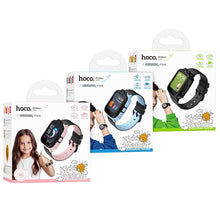 Заредете изображение във визуализатора на галерията – HOCO smartwatch for kids with call function 4G Y101 blue
