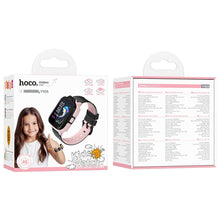 Заредете изображение във визуализатора на галерията – HOCO smartwatch for kids with call function 4G Y101 pink
