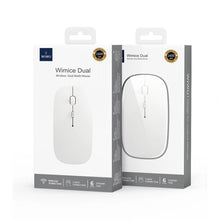 Заредете изображение във визуализатора на галерията – WiWU - Wireless Mouse WiMiCE Dual Mode WM101 Pro - white
