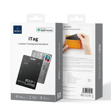 Заредете изображение във визуализатора на галерията – WiWU - iTag Card WT-03 Anti-lost Smart Tracker with certifficate Apple Find My...
