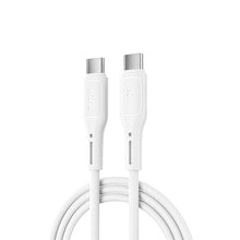 Заредете изображение във визуализатора на галерията – WiWU - Starlink Series Data Cable Wi-C043E USB C to USB C 30W - white
