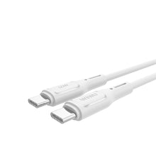 Заредете изображение във визуализатора на галерията – WiWU - Starlink Series Data Cable Wi-C043E USB C to USB C 30W - white
