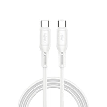 Заредете изображение във визуализатора на галерията – WiWU - Starlink Series Data Cable Wi-C043E USB C to USB C 30W - white
