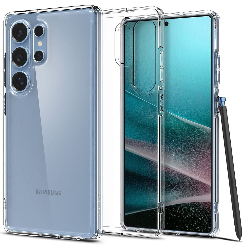 SPIGEN ULTRA HYBRID калъф за SAMSUNG S25 Ultra crystal clear