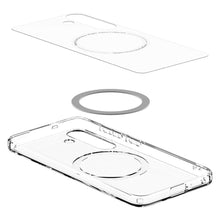 Заредете изображение във визуализатора на галерията – SPIGEN case ULTRA HYBRID MAG compatible with MagSafe for S25 clear / white
