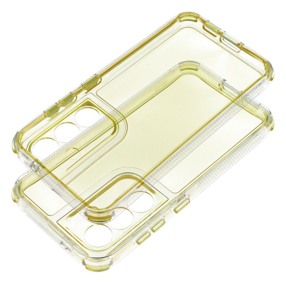 Гръб MATRIX CLEAR за XIAOMI Redmi Note 14 4G (GLOBAL - 164,84mm x 78,15mm x 8,16mm) жълт