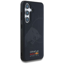 Заредете изображение във визуализатора на галерията – RED BULL futerał do SAMSUNG S25 Ultra RBHMS25L24PUBUFV (Magnetic Meshed PU W/ Debossed Bull) navy
