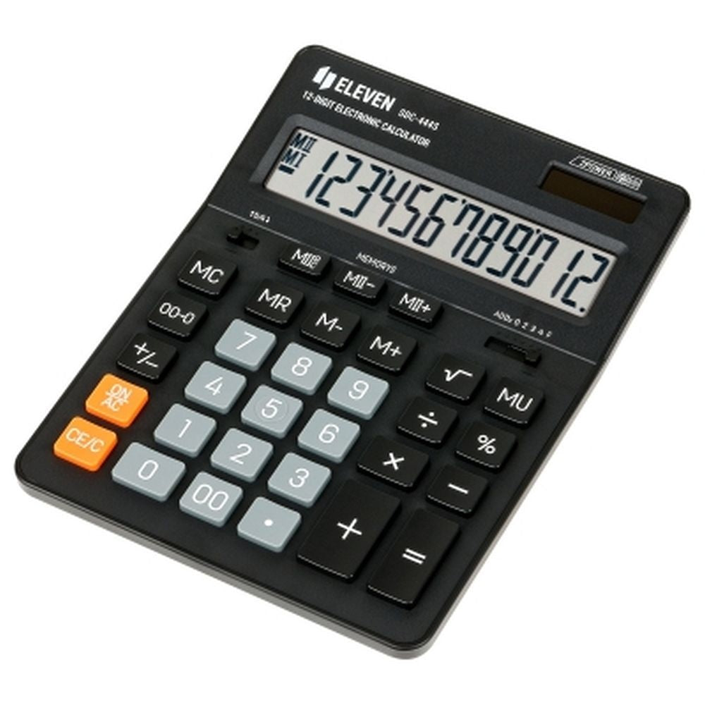 ELEVEN desktop calculator SDC444S black