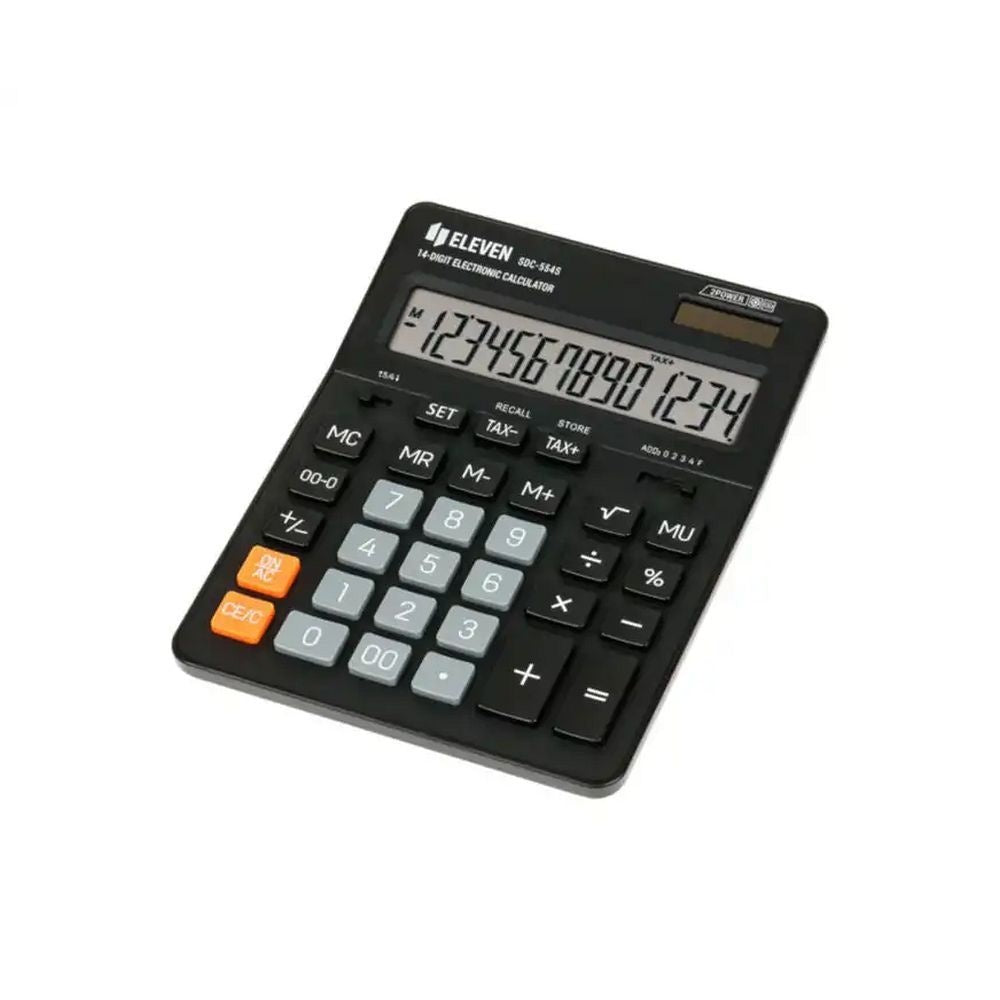 ELEVEN desktop calculator SDC554S black