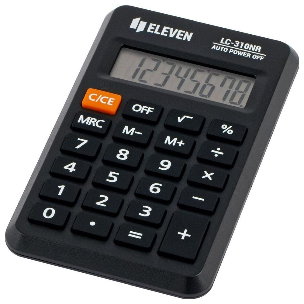 ELEVEN pocket calculator LC310NR black