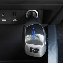 Заредете изображение във визуализатора на галерията – FM bluetooth предавател + USB четец + четец на карти памет X5 черен сребрист
