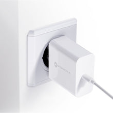 Заредете изображение във визуализатора на галерията – FORCELL F-ENERGY TFK-TC-45WPD зарядно за пътуване Type C PD QC4.0 3A 45W бяло
