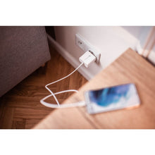Заредете изображение във визуализатора на галерията – FORCELL F-ENERGY TFK-TC-45WPD зарядно за пътуване Type C PD QC4.0 3A 45W бяло
