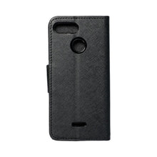 Заредете изображение във визуализатора на галерията – Калъф тип книга FANCY за XIAOMI Redmi 6 черен
