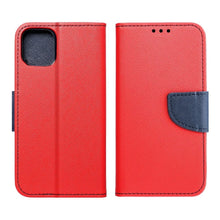 Заредете изображение във визуализатора на галерията – Калъф тип книга FANCY за XIAOMI Redmi 7A red/navy
