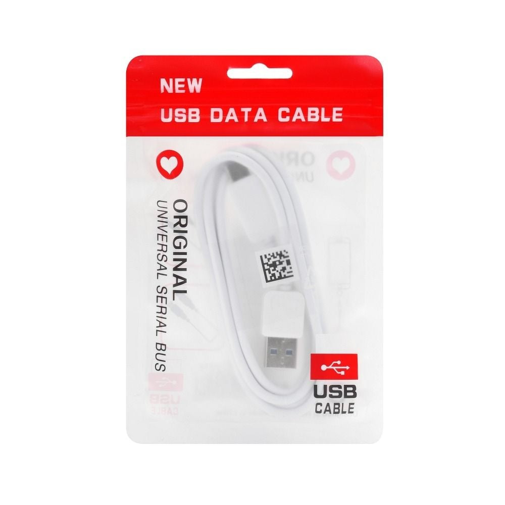 Кабел USB A към Type C 3.0 2A HD2 1 м бял