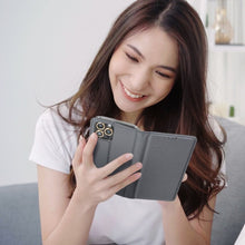 Заредете изображение във визуализатора на галерията – Калъф тип книга SMART за SAMSUNG J3 2017 сив
