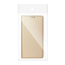 Заредете изображение във визуализатора на галерията – Калъф тип книга SMART за SAMSUNG A10 златист
