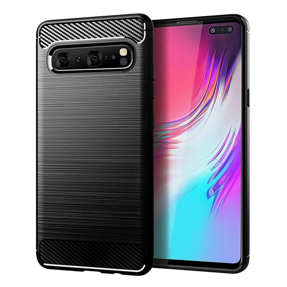 Гръб CARBON за SAMSUNG S10 черен